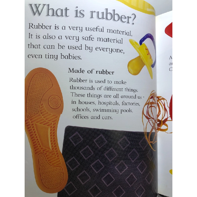 Rubber mới 85% bẩn nhẹ Material World HPB2707 NGOẠI VĂN 458547