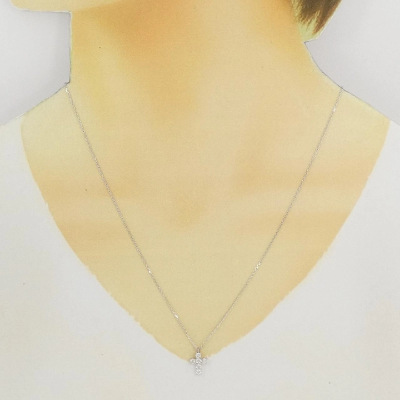 Vòng cổ kim cương chéo Vandome 0.30CT - Hàng hiệu Authentic 842491