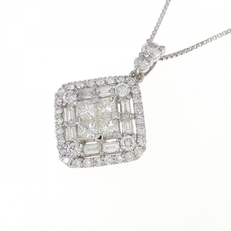 Dây chuyền kim cương PT900/PT850 0.80CT - Hàng hiệu Authentic 861740