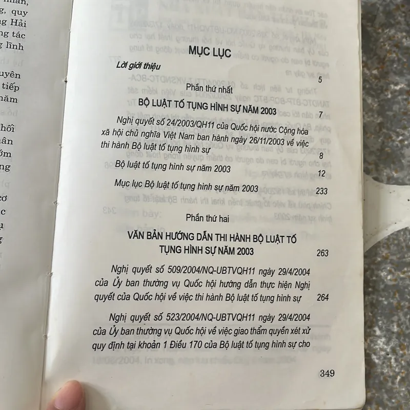Bộ luật Tố tụng hình sự 2003 711333