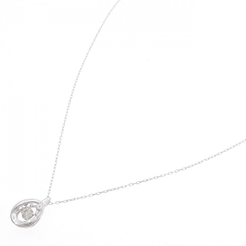 Dây chuyền kim cương K18WG 0.10CT - Hàng hiệu Chính hãng 859153