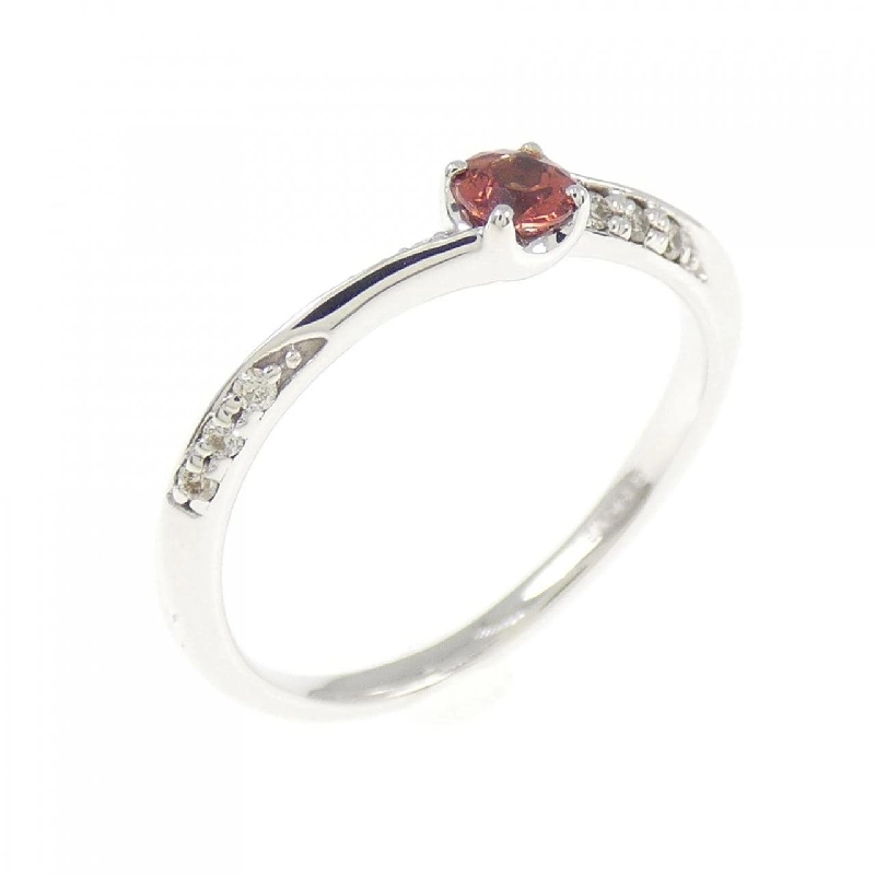 Nhẫn Garnet K10WG 667478