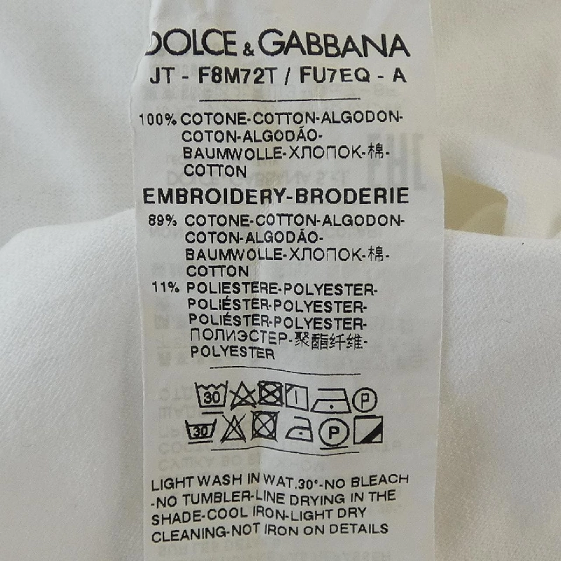 Dolce & Gabbana DOLCE&GABBANA F8M72T / FU7EQ Áo thun - Hàng hiệu Chính hãng 822420