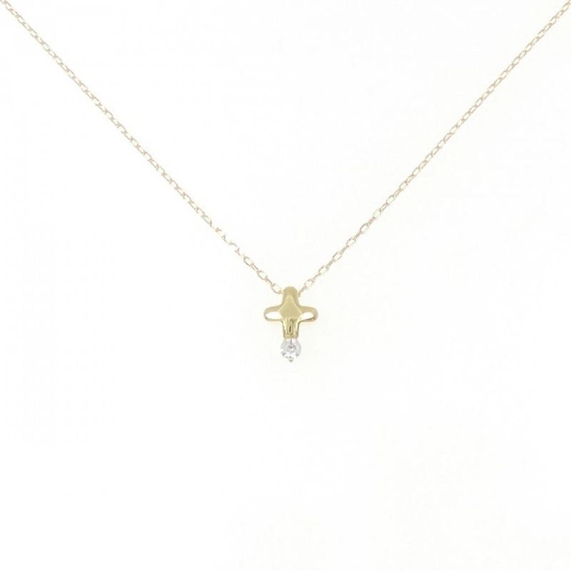 K18YG Dây chuyền kim cương 0.08CT - Hàng hiệu Chính hãng 863639