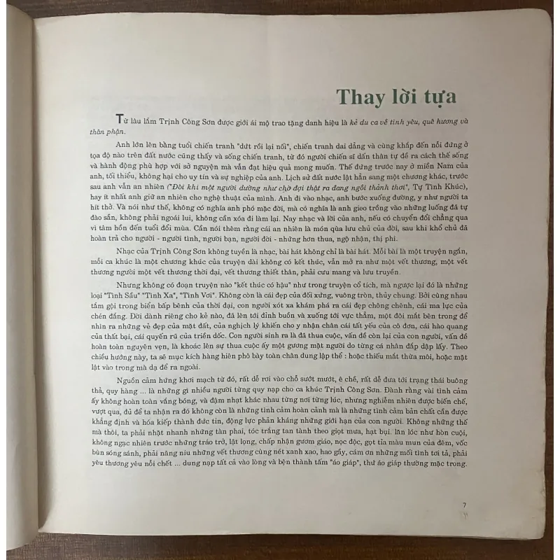Tập nhạc: Bên Đời Hiu Quạnh- Trịnh Công Sơn 1024411