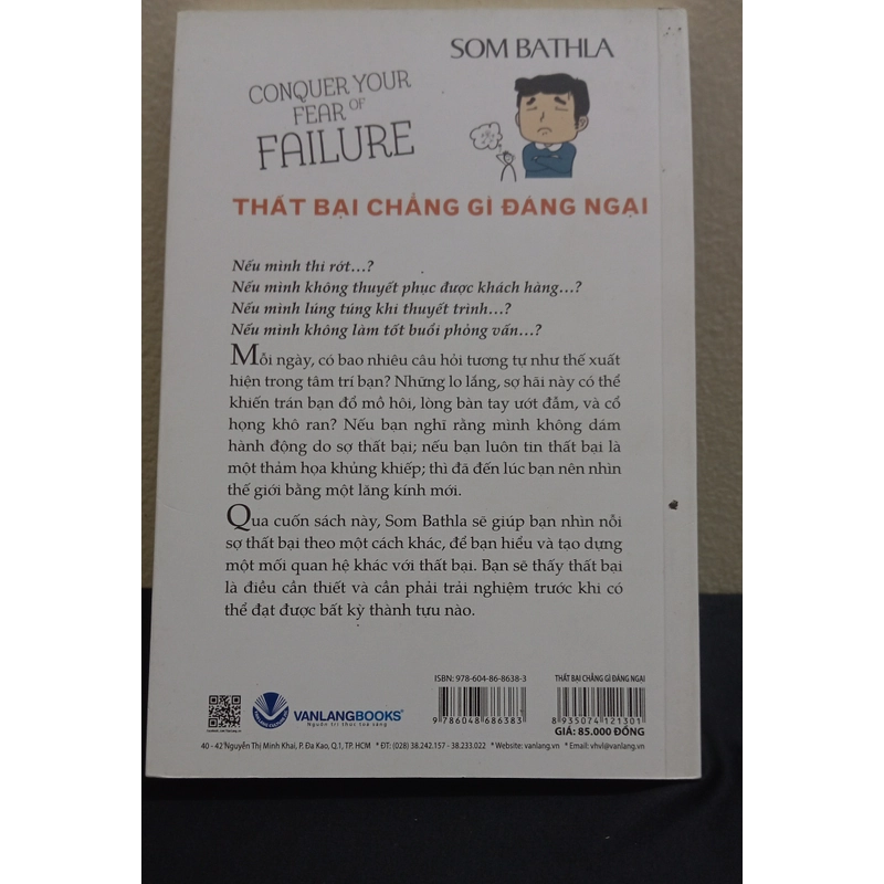 Cuốn Thất Bại Chẳng Gì Đáng Ngại -SOM BATHLA 547995