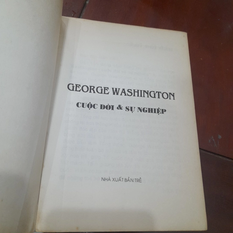 GEORGE WASHINGTON, Cuộc đời & Sự nghiệp 527496
