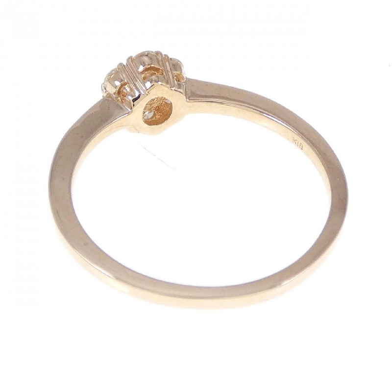 Nhẫn kim cương hoa K18PG 0.24CT - Hàng hiệu Authentic 857352