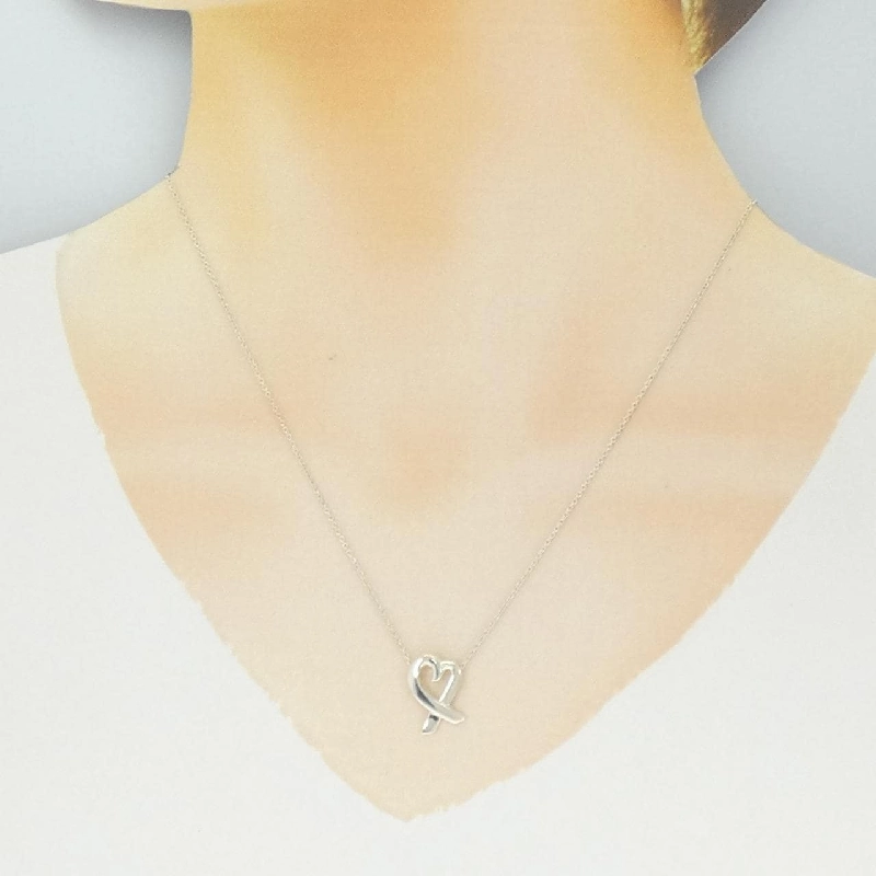 Dây chuyền nhỏ Loving Heart Tiffany - Hàng hiệu Authentic 840430