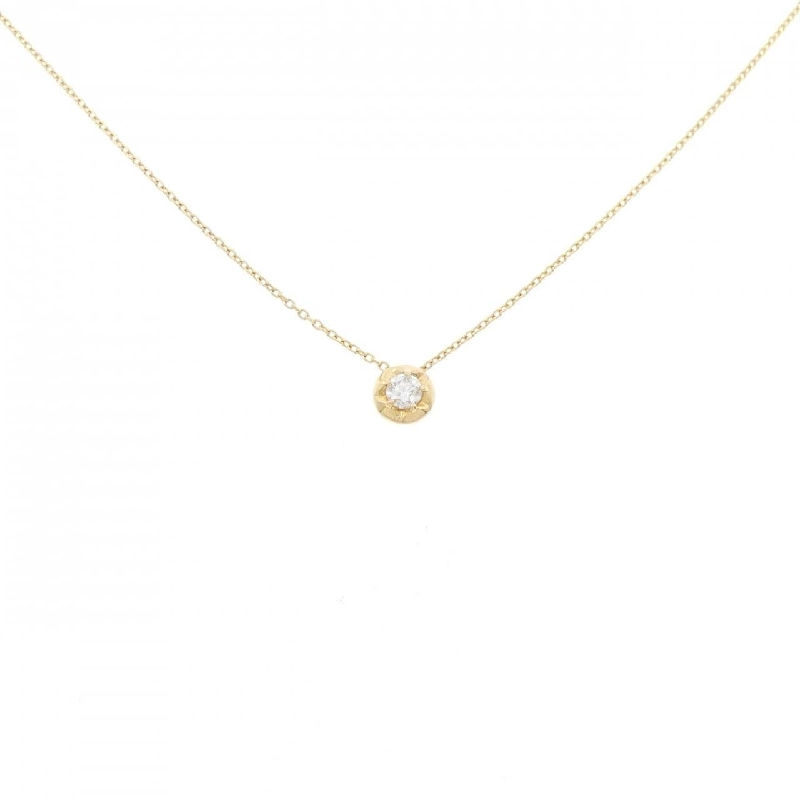 K18YG Ngôi sao Kim cương Dây chuyền 0.108CT - Hàng hiệu Chính hãng 861899