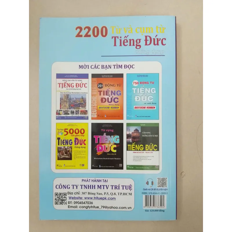 2200 từ và cụm từ tiếng Đức thông dụng 717121