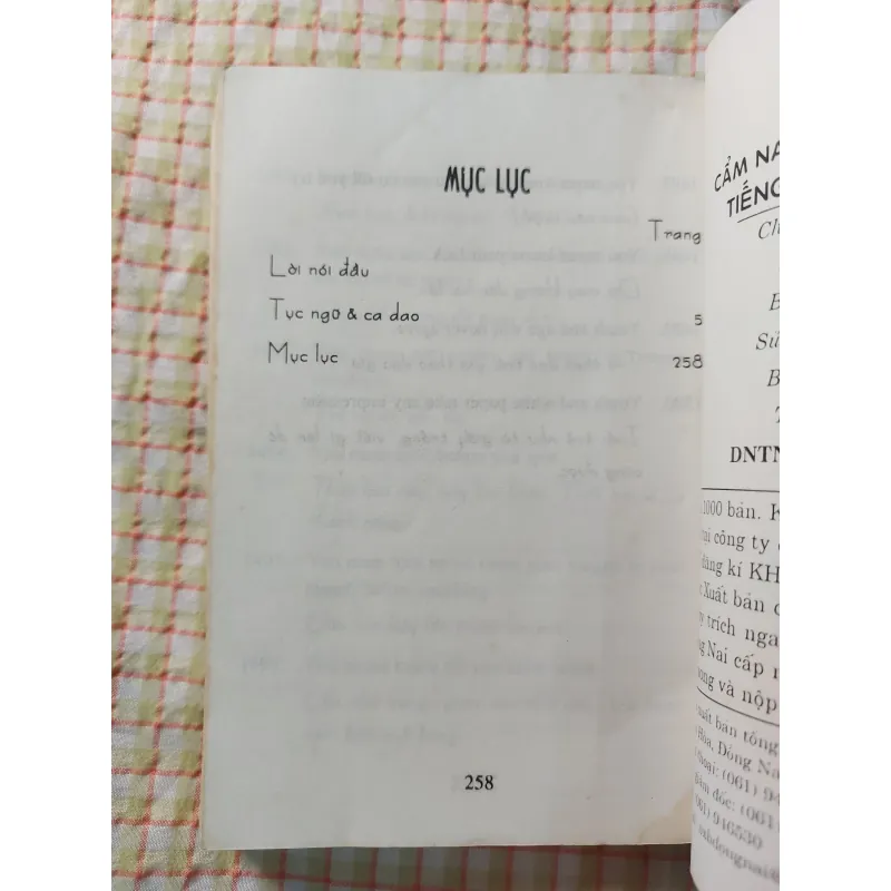 [Tiếng Anh thông dụng] - CẨM NANG TỤC NGỮ & CA DAO 713710