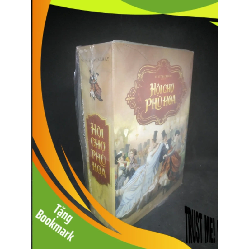 (TẶNG BOOKMARK) Bộ 2 cuốn Hội chợ phù hoa - William M.Thackeray mới 90% RBK1603 939814