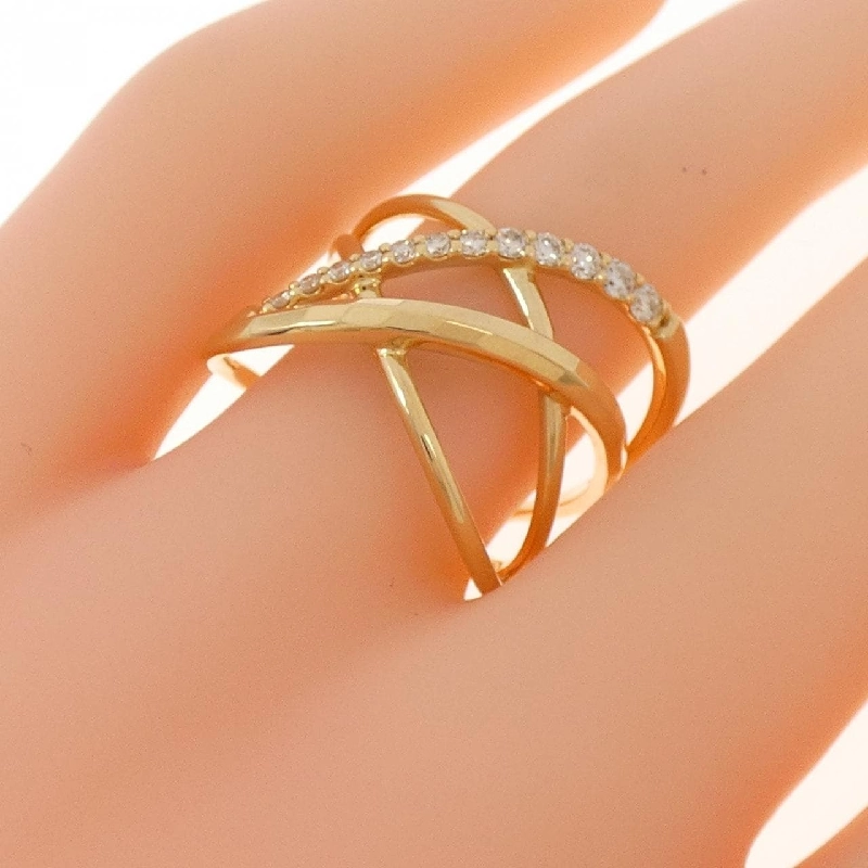 Nhẫn kim cương K18YG 0.25CT - Hàng hiệu Chính hãng 855840