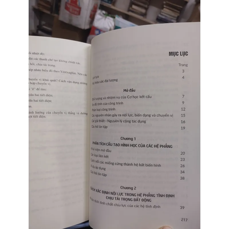 Sách: Cơ học kết cấu - Hệ tĩnh định - TG: Lều Thọ Trình (KT) 738350