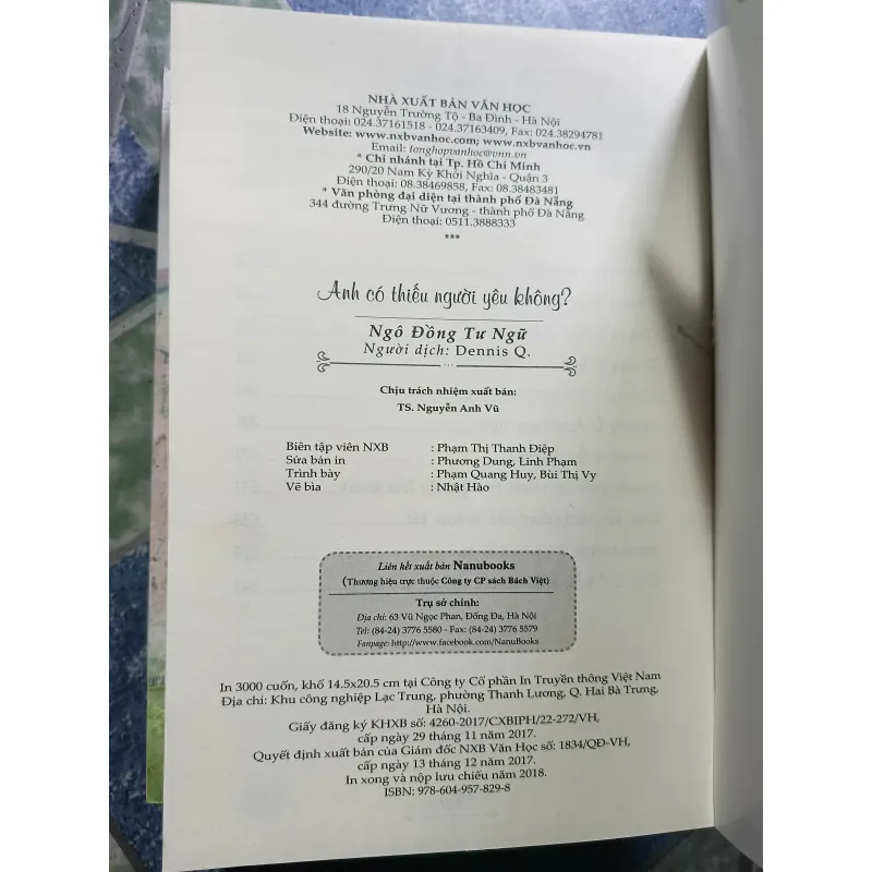 Anh có thiếu người yêu không? (2 tập) - Ngô Đồng Tư Ngữ 1004848