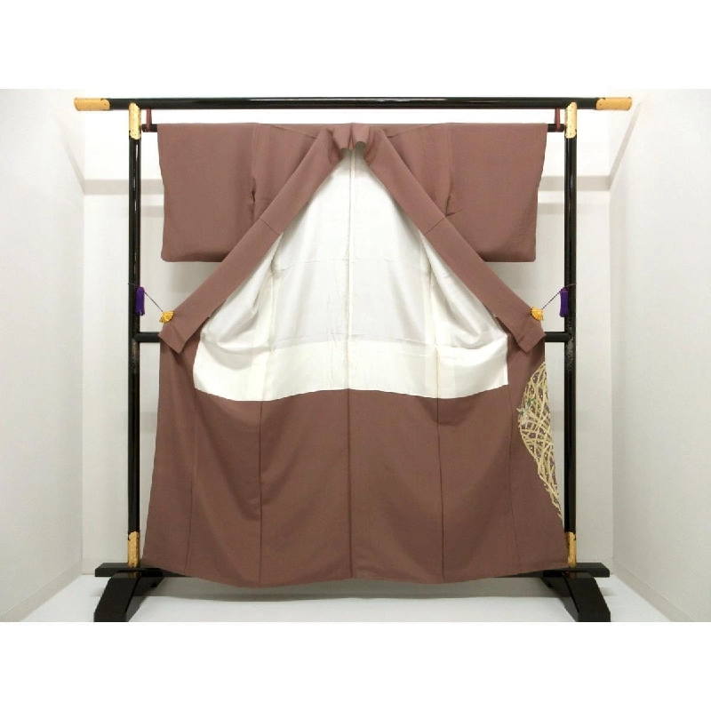 Áo kimono màu sắc lưu giữ, kết hợp với trang phục thăm, của Kakimoto Ichirō, kích thước S - Hàng hiệu Authentic 877954