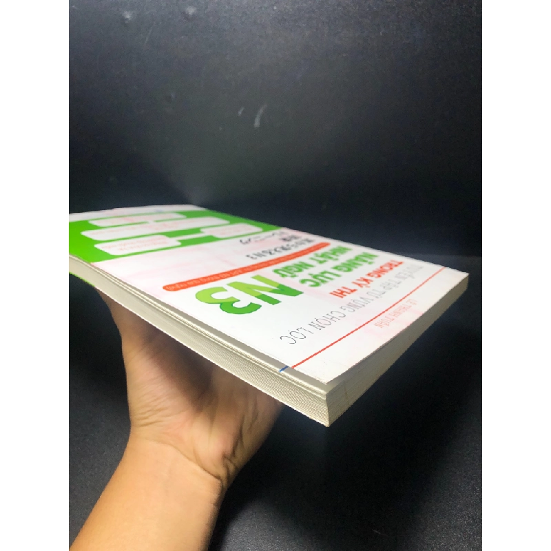 [59K/kg] Tuyển tập từ vựng chọn lọc trong kỳ thi năng lực Nhật ngữ N3 năm 2018 Lê Thanh Tuấn mới 80% bẩn bìa ố nhẹ HCM2811 436995
