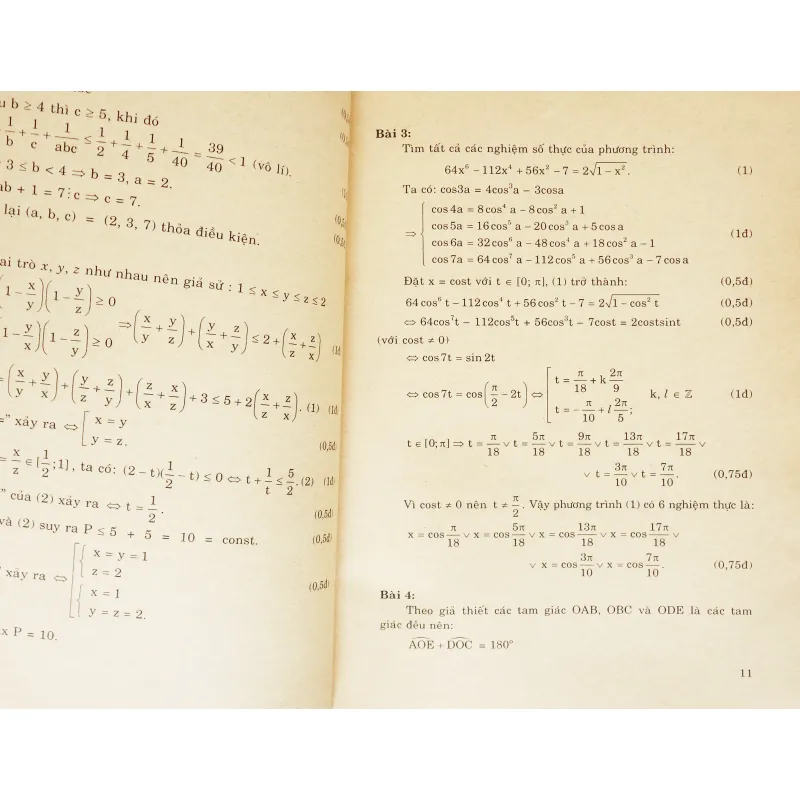 Tuyển tập đề thi Olympic 30-4 lần thứ VII-năm 2001 môn Toán 612057