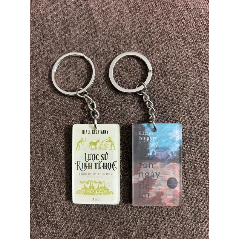 Móc khóa sách: Tàn ngày để lại + Lược sử kinh tế học 732315