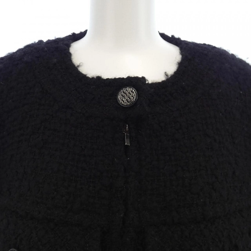 Áo khoác không cổ CHANEL P46659V28631 630414