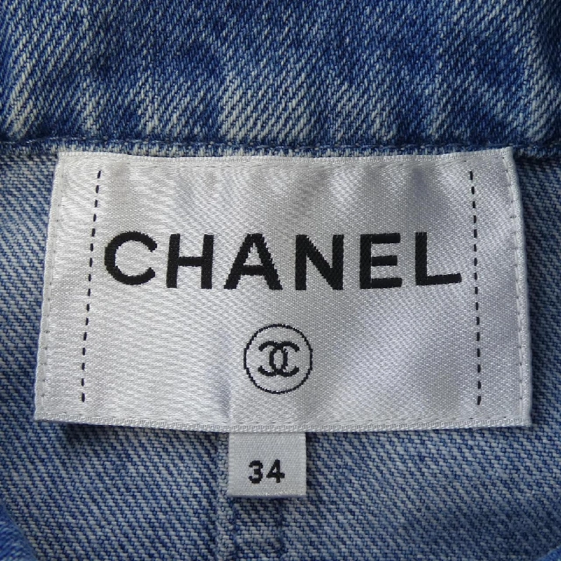 CHANEL P70204V61786 21P Áo khoác denim - Hàng hiệu Authentic 815247