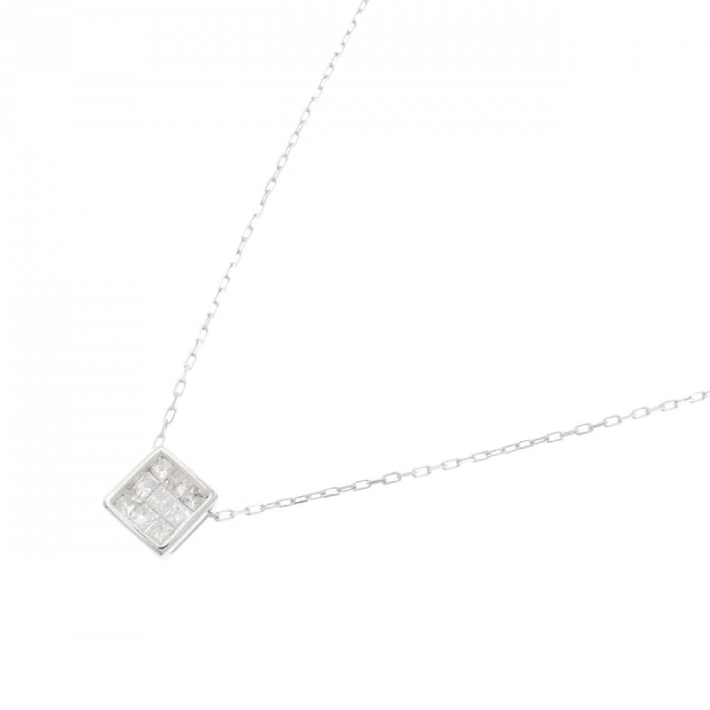 K18WG Dây chuyền kim cương 0.20CT - Hàng hiệu Chính hãng 856970