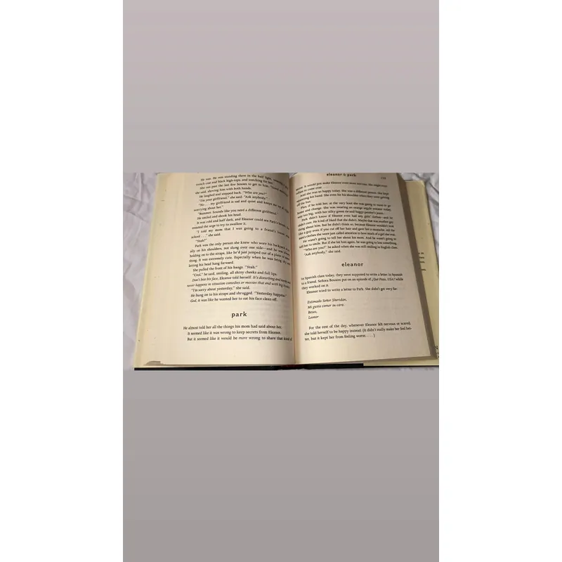 Rainbow Rowell - Eleanor And Park (bìa cứng) 732552