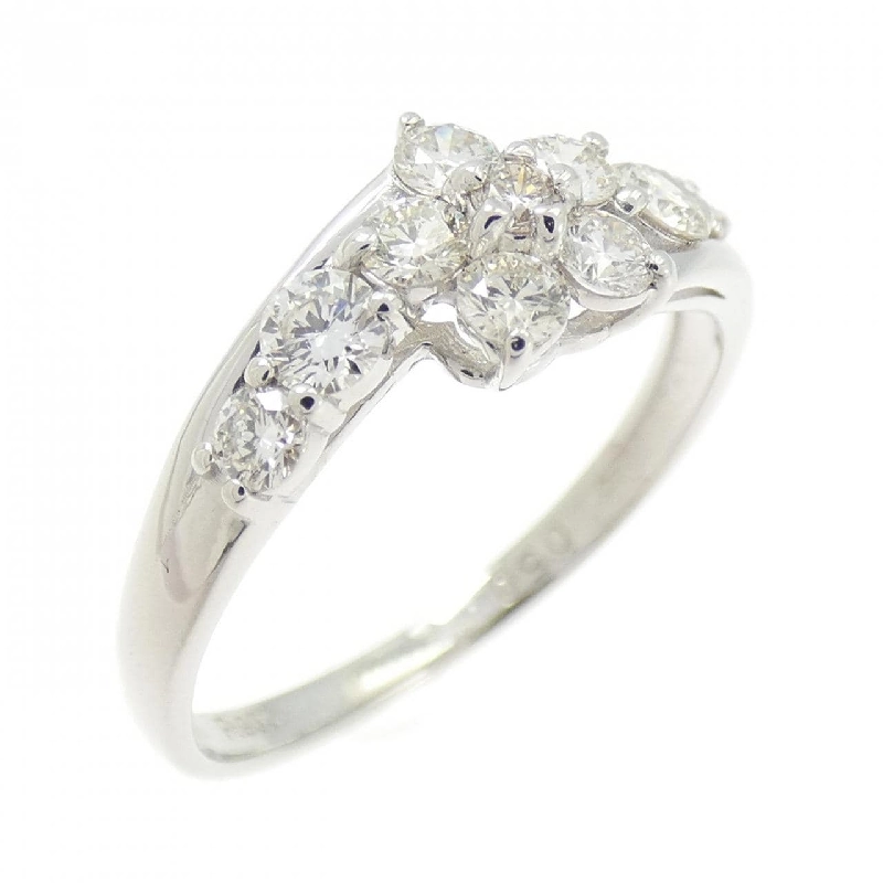 Nhẫn kim cương hoa PT900 0.50CT 667170