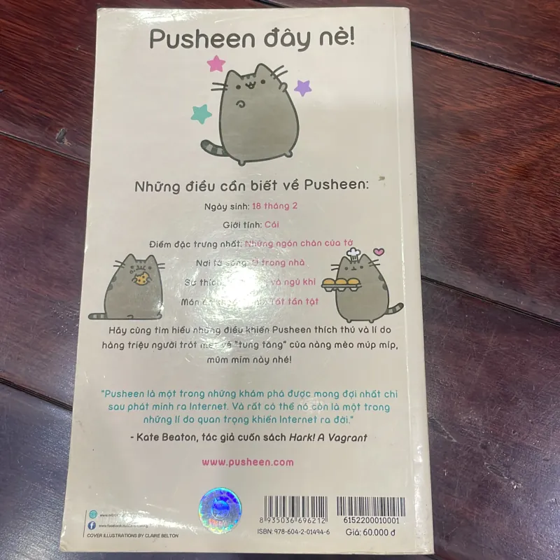 Tớ là mèo Pusheen - claire belton - kim đồng 2015 1027151
