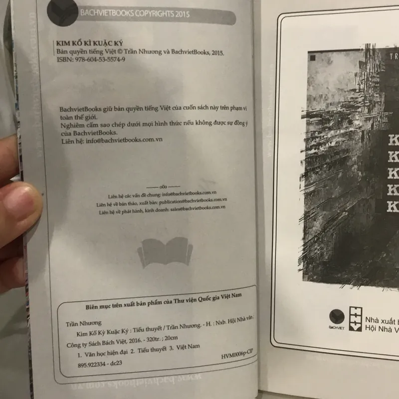 KIM KỔ KỲ KUẶC KÝ (tiểu thuyết, có chữ ký tác giả) 683329