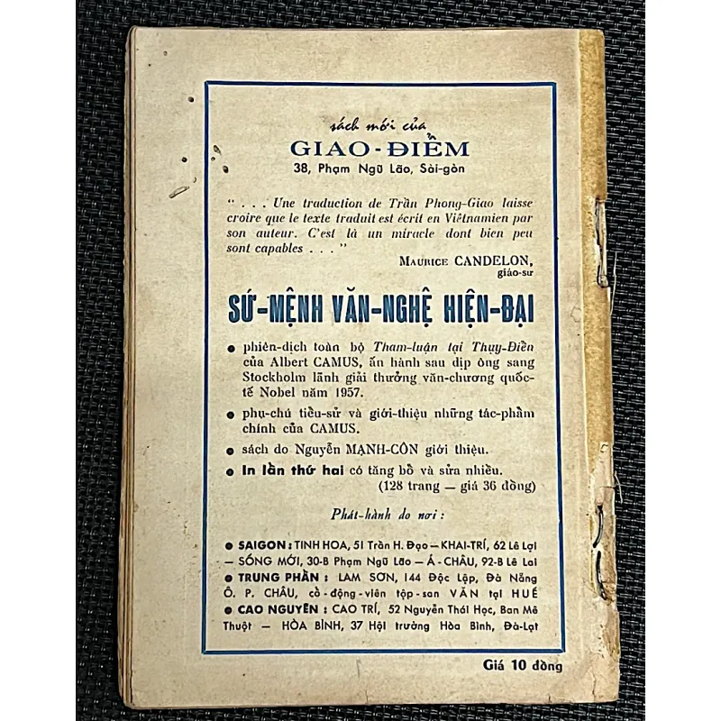 TAGORE- Tạp chí VĂN miền Nam trước 1975 993256