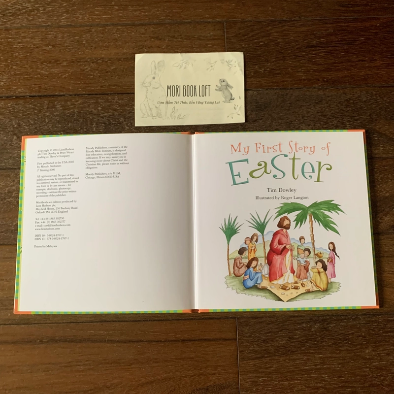 Sách tranh tiếng anh My First Story of Easter, Used, Bìa cứng 479279