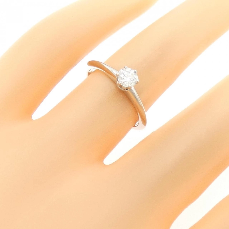 Nhẫn Solitaire Classic Tiffany 0.26CT H VS1 EXT - Hàng hiệu Chính hãng 837898