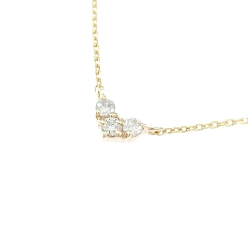 Dây chuyền kim cương hình trái tim 4゜C - Hàng hiệu Authentic 843479