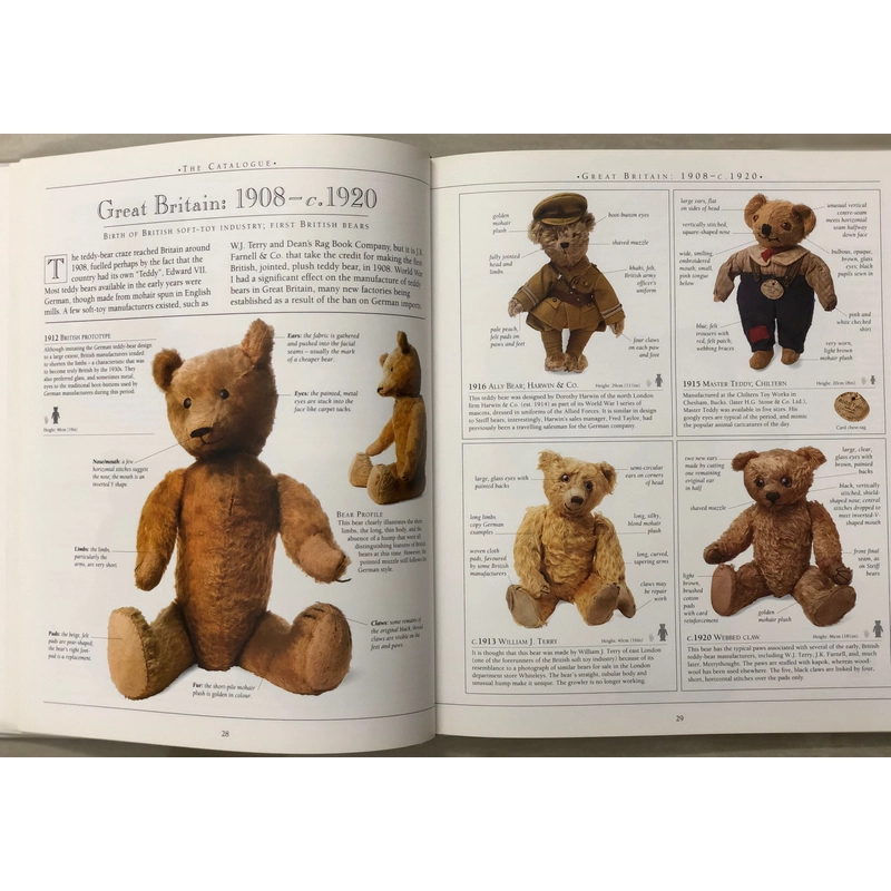 THE TEDDY BEAR ENCYCLOPEDIA Bách khoa toàn thư về Gấu Teddy - DK 1993 455802