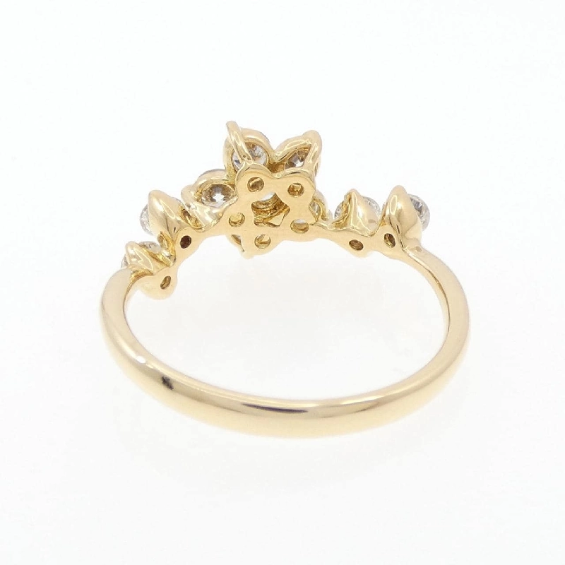 Nhẫn kim cương hoa K18YG 1.00CT 669866