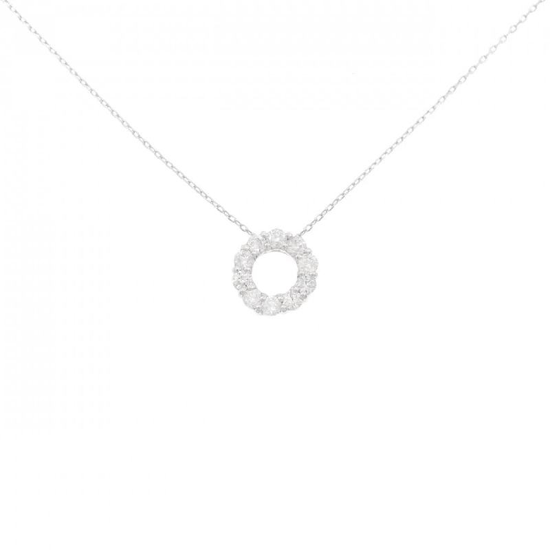 K18WG Dây chuyền kim cương 0.30CT - Hàng hiệu Chính hãng 863723