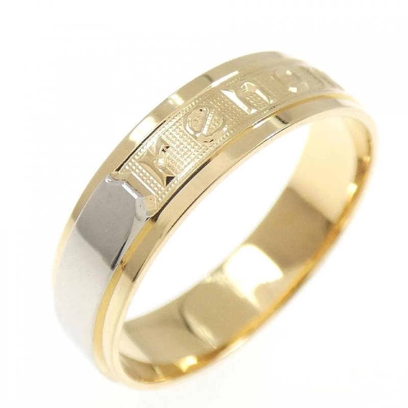 Nhẫn 750YG/PT900 Renoma - Hàng hiệu Chính hãng 837402