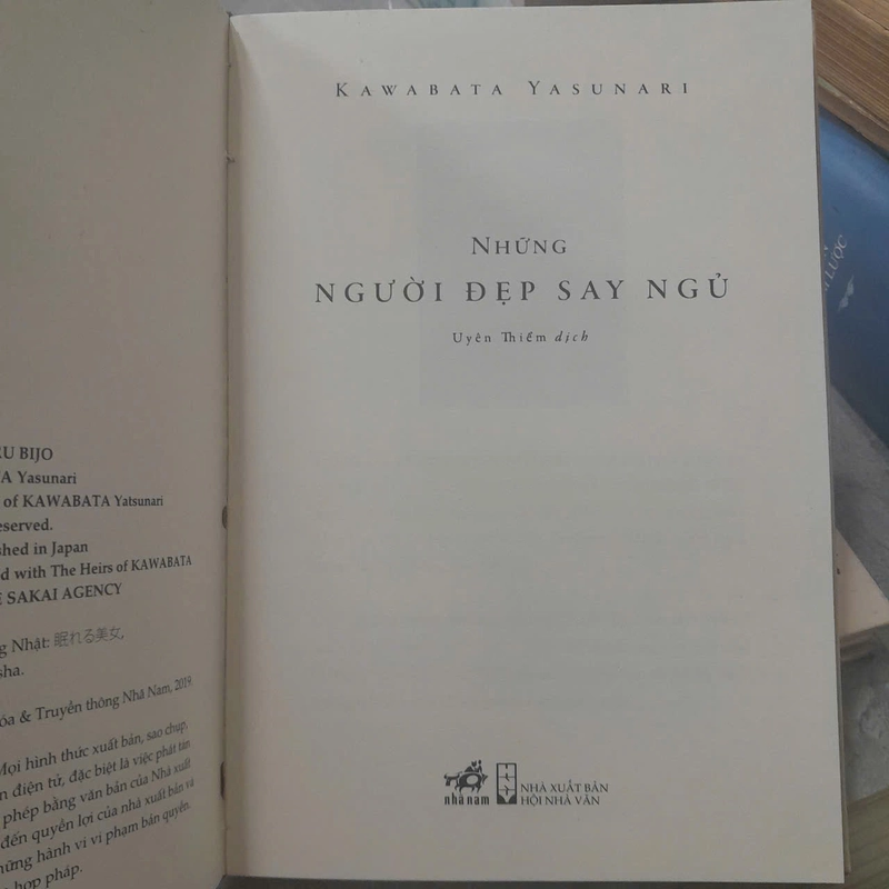 NHỮNG NGƯỜI ĐẸP NGỦ SAY - KAWABATA YASUNARI 506149