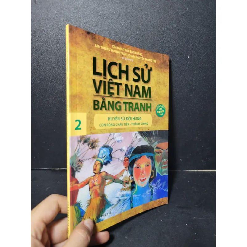 [Sách Cũ SCGR] Lịch sử Việt Nam bằng tranh 2 Huyền sử đời Hùng con rồng cháu tiên thánh giống mới 90% bẩn nhẹ 2024 Trần Bạch Đằng HCM2205 LỊCH SỬ - CHÍNH TRỊ - TRIẾT HỌC 681283