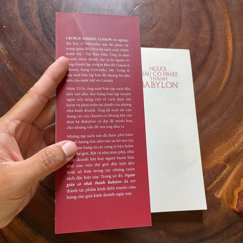 II Tựa sách: Người Giàu Có Nhất Thành Babylon - GEORGE SAMUEL CLASON - 2022 443847