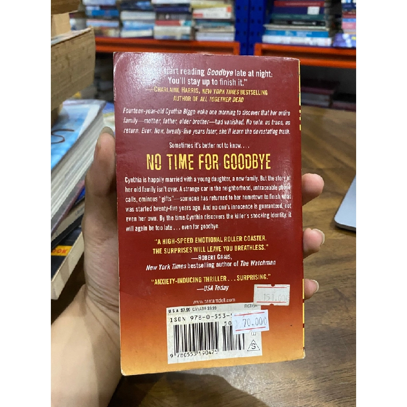 NO TIME FOR GOODBYE - Lindwood Barclay 175276