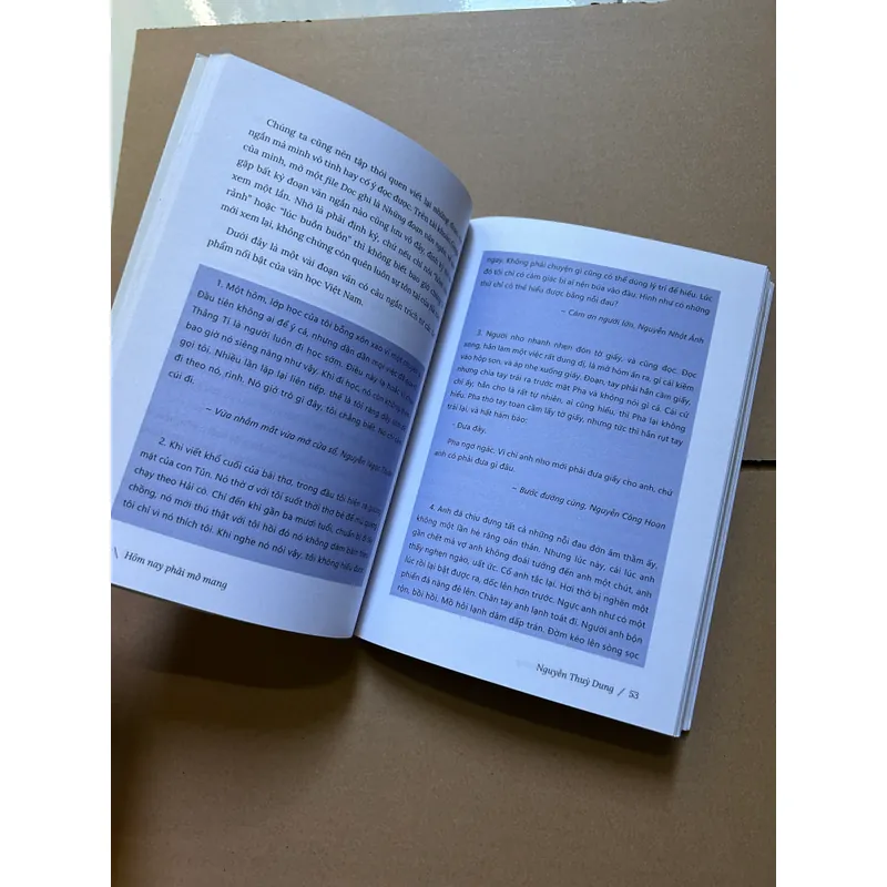 Hôm nay phải mở mang - Nguyễn Thuỳ Dung 718010