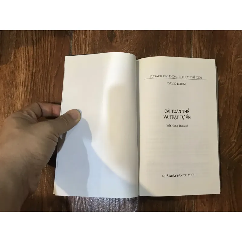 Cái toàn thể và trật tự ẩn - David Bohm (t4.1) 1012842
