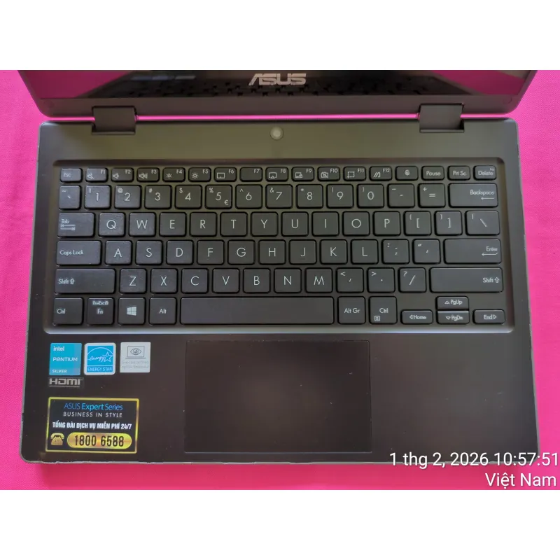 Laptop Asus BR1100FKA N6000/4GB/128GB/Touch/Win11 (BP0660T) - Đen/Xám đậm (Dark Grey) 790931