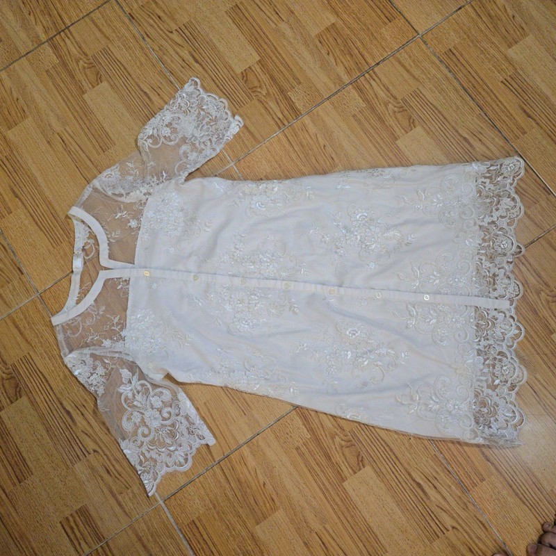 Váy trắng ngắn size M 139528