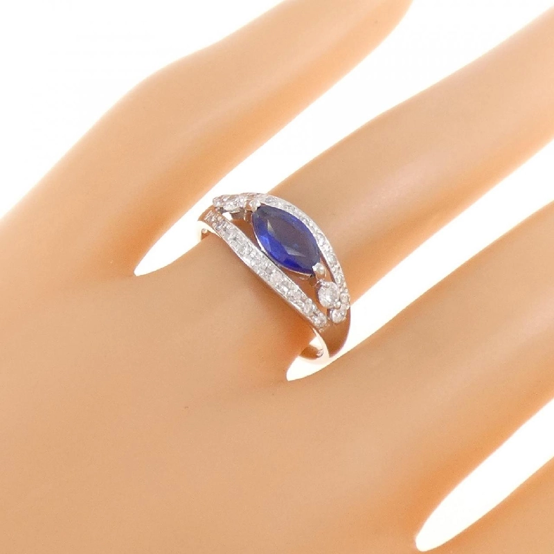 Nhẫn Sapphire PT900 0.88CT 673046