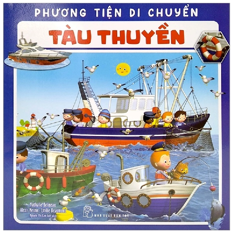 Phương tiện di chuyển. Tàu thuyền - Nathalie Bélineau, Alexis Nesme, Émilie Beaumont 2020 New 100% HCM.PO Oreka-Blogmeo 47207