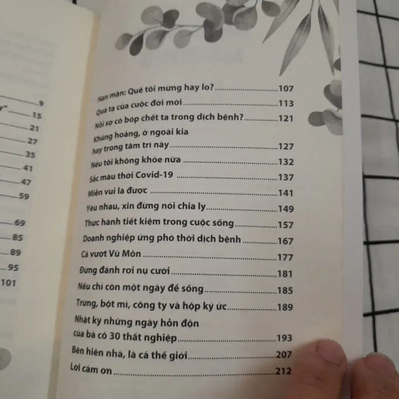 Tản văn- BÌNH TĨNH MÀ SỐNG. Hồi ức COVID 19. Nhiều tác giả. 973911